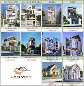 Bảng báo giá xây nhà trọn gói tại Vũng Tàu và khu vực lân cận