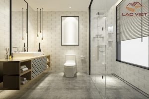 Cần xác định rõ cách bố trí các khu vực trong phòng tắm sao cho phù hợp với thói quen sử dụng của gia đình bạn