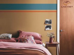 Mật ong - các chọn màu sơn cho phòng ngủ khiến bất kỳ ai cũng phải mê mẩn