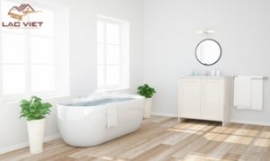 Sàn gỗ trong phòng tắm - sành điệu và cực kỳ thẩm mỹ